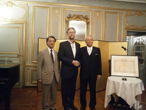 Prof. Reich, Dr. Yokukura, CG Himeno