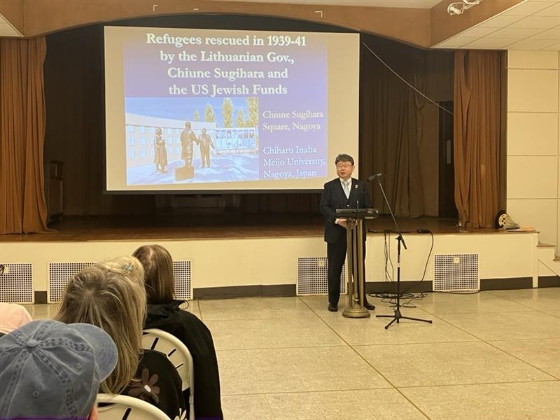 杉原千畝氏講演