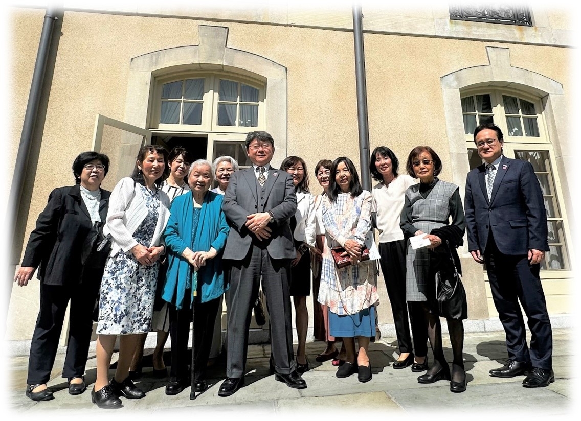 日本人会婦人部役員の皆様