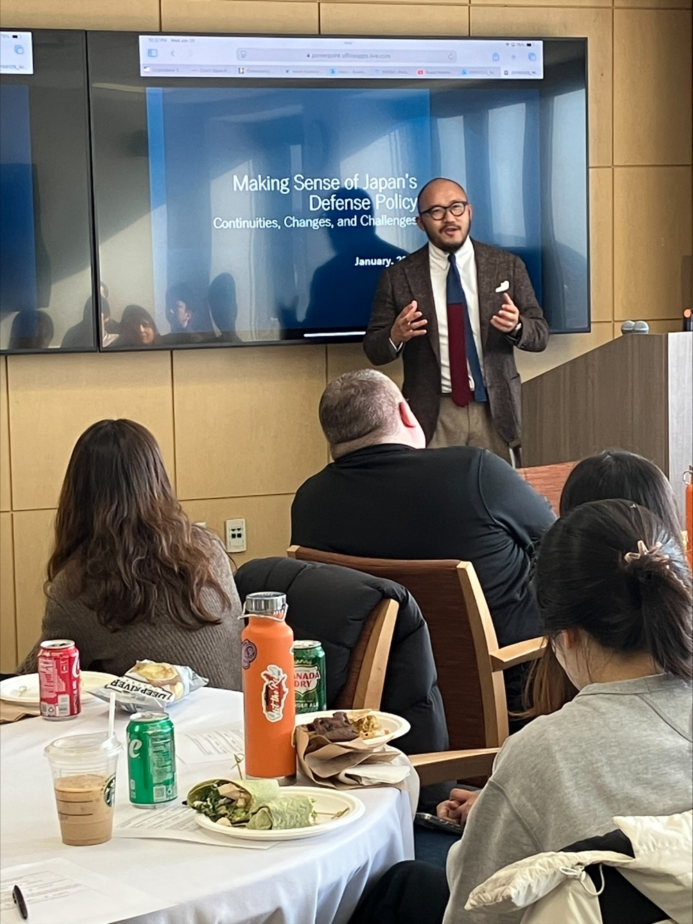 フレッチャースクールでの講演