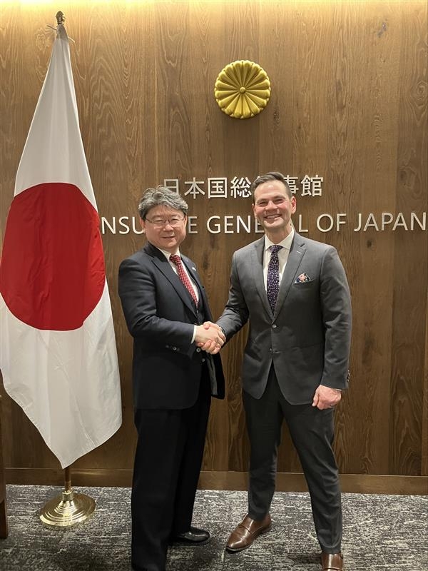 クリス・タナカ・WBZテレビ・アンカーとの意見交換（2026年2月11日）