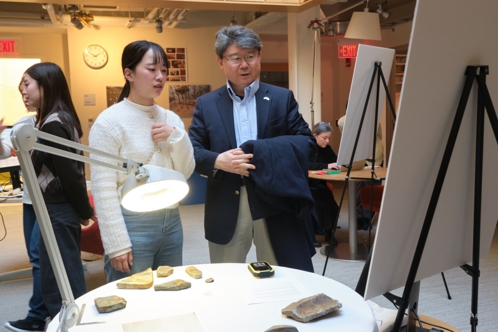 Exhibitiont at Harvard University