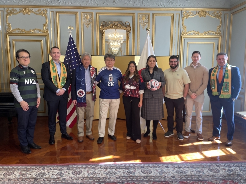 Meeting with representatives from FIFA World Cup Boston and the New England Revolution
