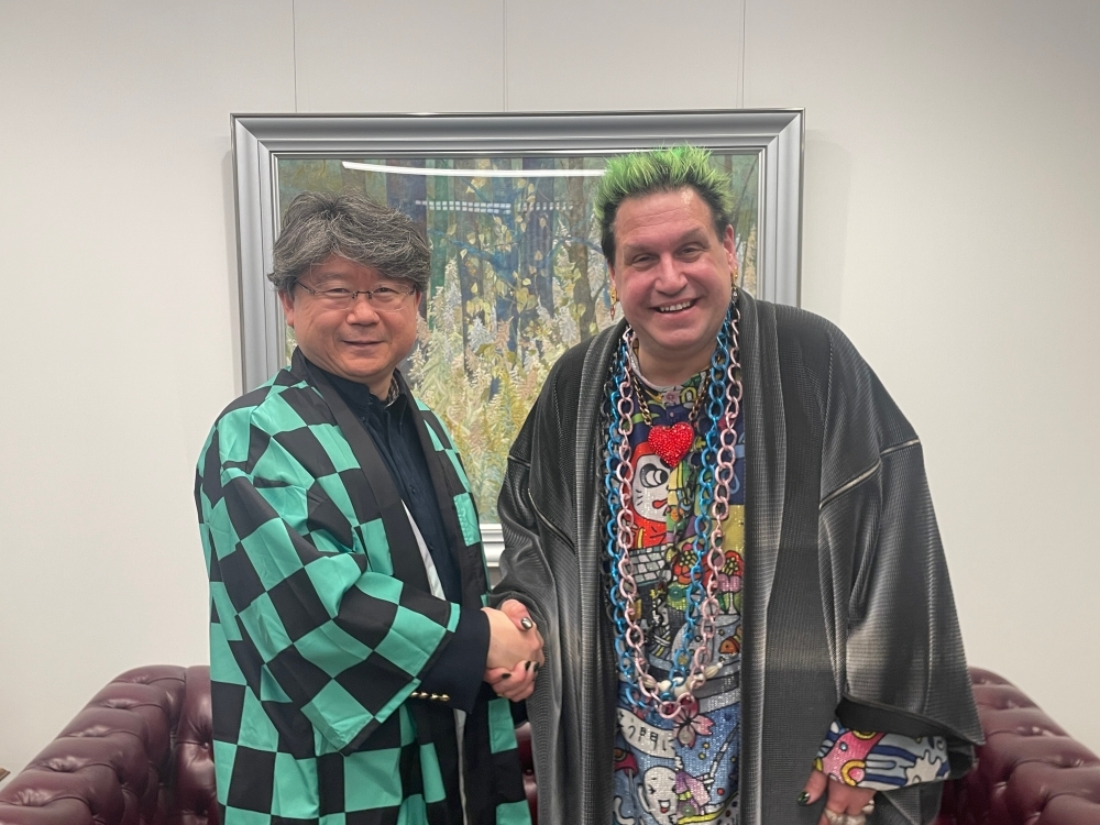 落語家 桂三輝氏との面会