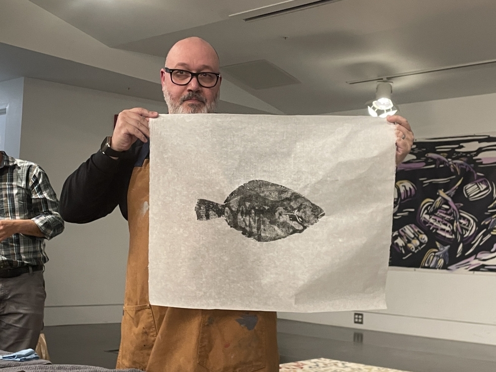 Gyotaku (fish printing)
