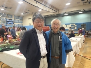 CG Takahashi and Mr. Saitoh